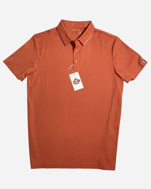 Salmon Lugano Polo Shirt