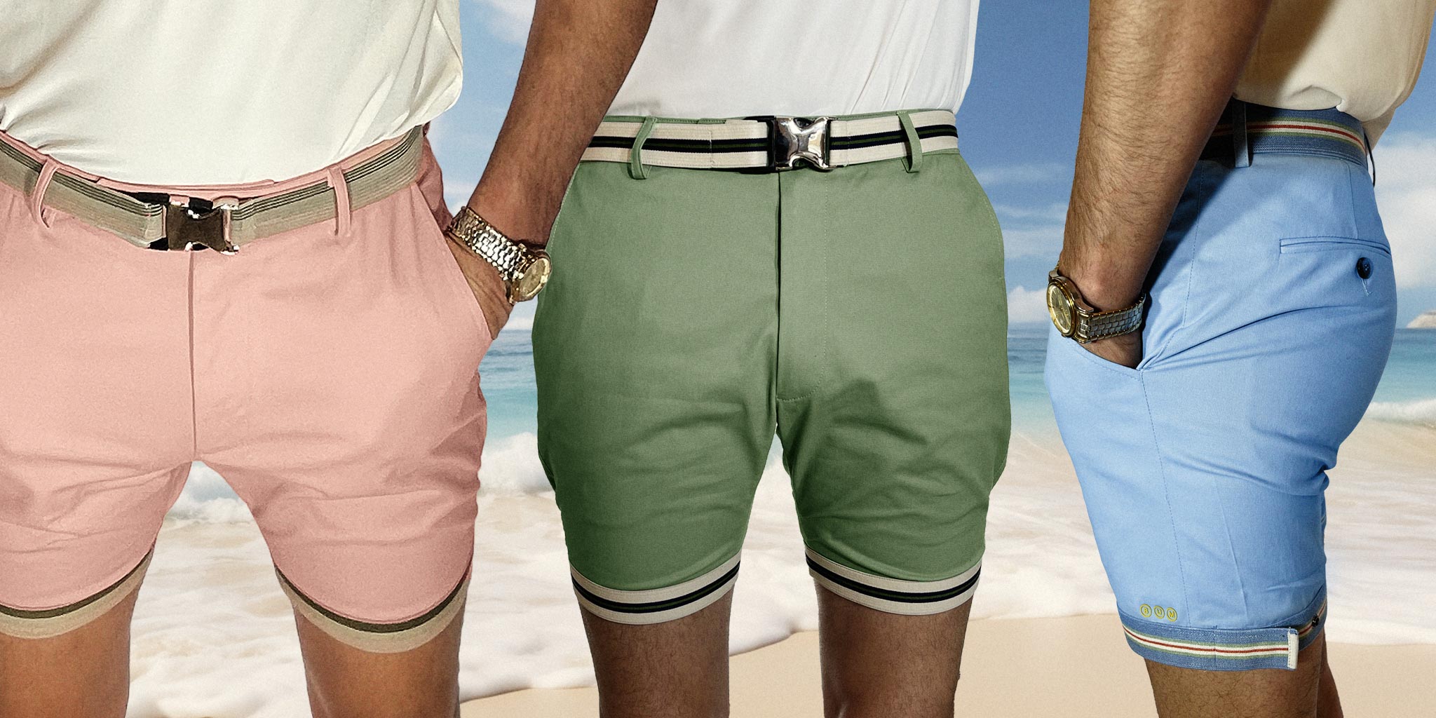 Best smart fitted mens shorts