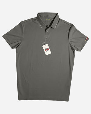 Olive Grey Lugano Polo Shirt