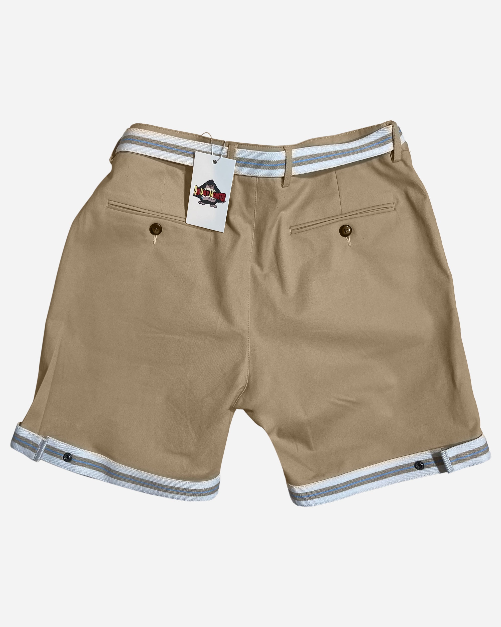 beige shorts | Big Ugly Monster