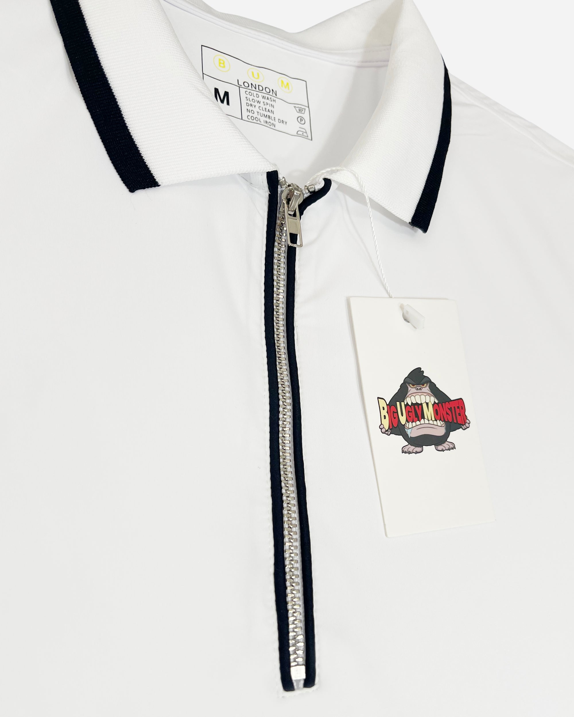 white polo t shirt mens | Big Ugly Monster